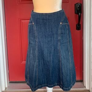 Bass blue Jean skirt